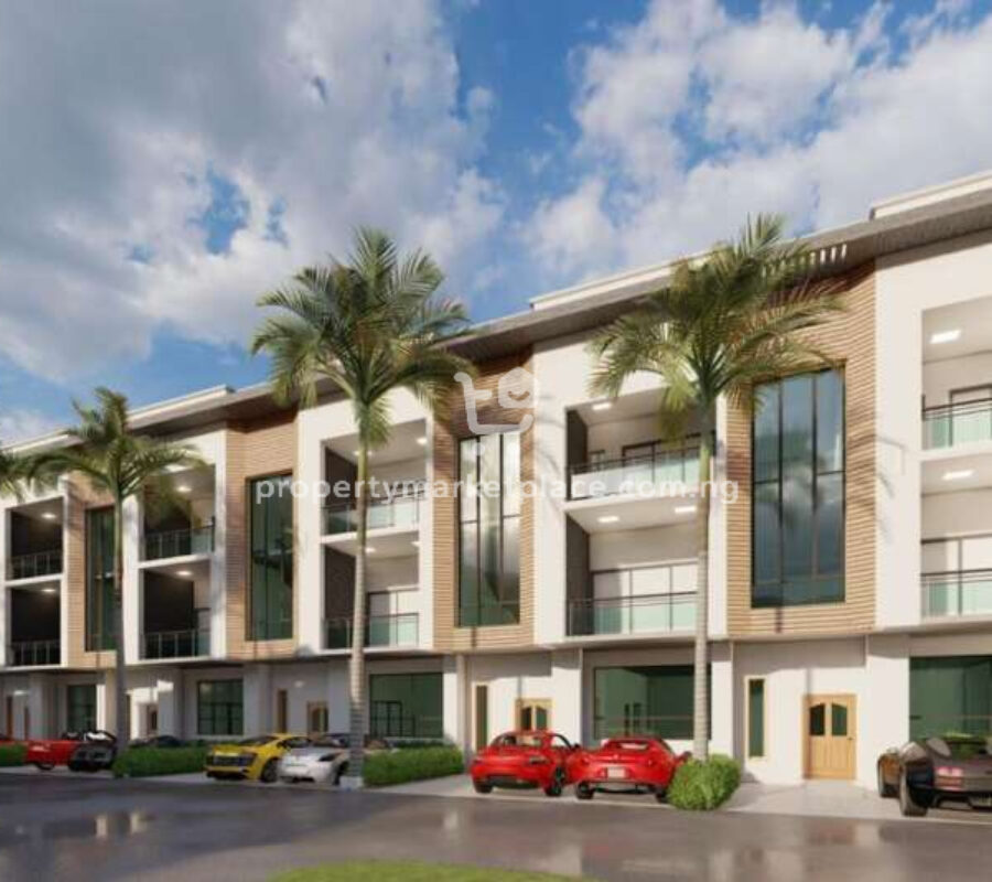 4 bedroom terrace duplex with a room Bq