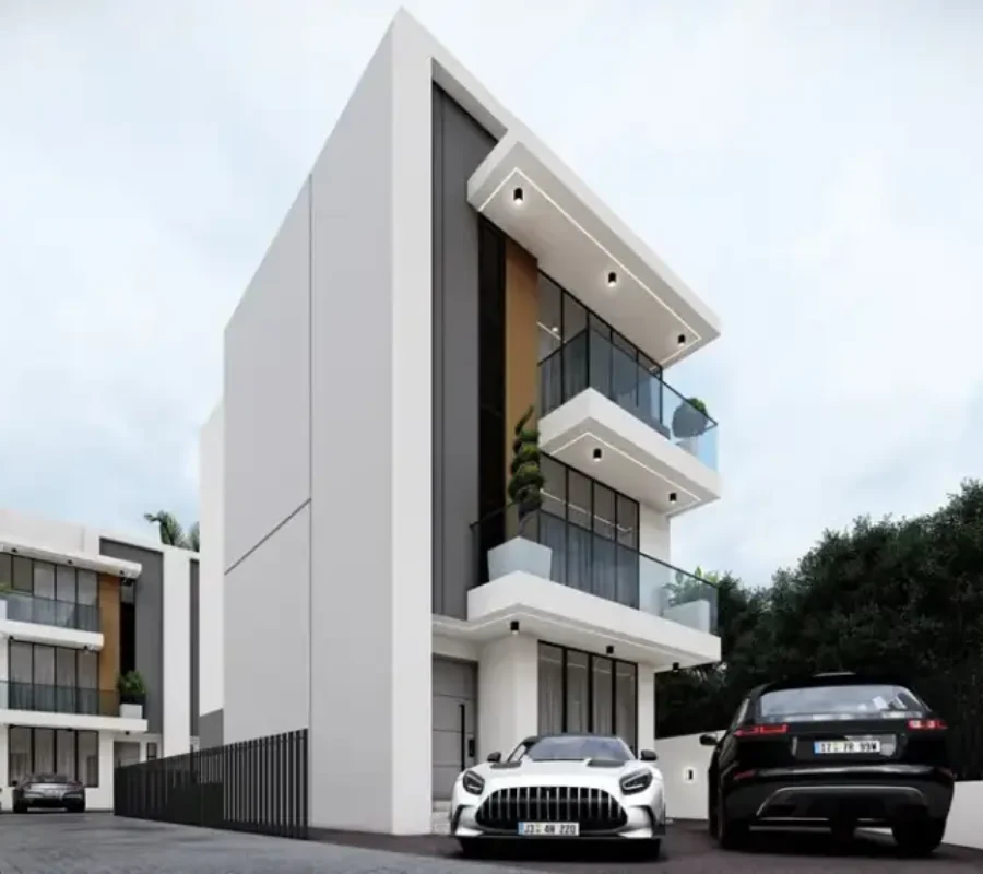 Luxury 4 bedroom semi-detached duplex with Bq
