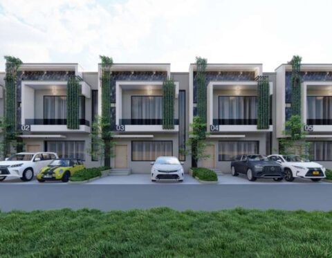 Terrace duplex at green haven estate, Karsana