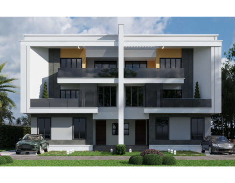 Solidly built 5 bedroom semi-detached duplex