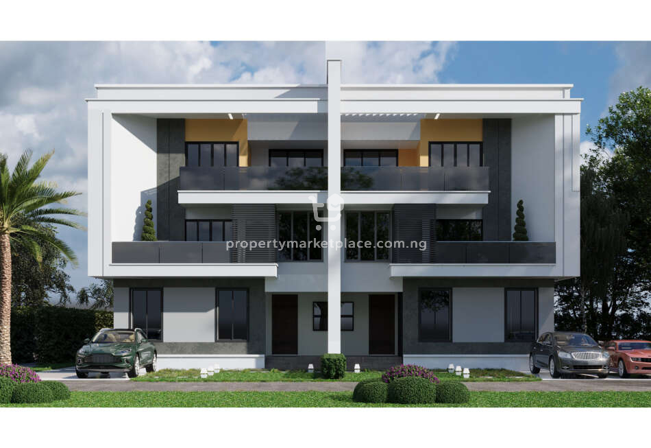 Solidly built 5 bedroom semi-detached duplex