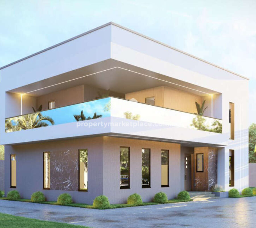 500 sqm estate land for 5 bedroom detached duplex with Bq