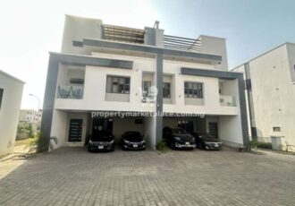 4 bedroom terrace duplex with Bq