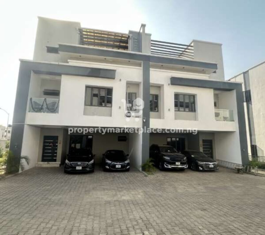 4 bedroom terrace duplex with Bq