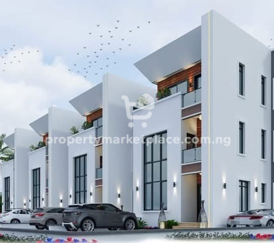 4 bedroom terrace duplex with Bq