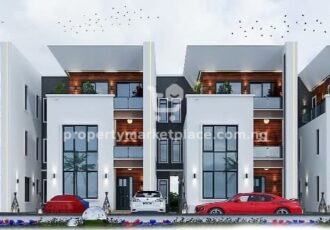 4 bedroom terrace duplex with Bq