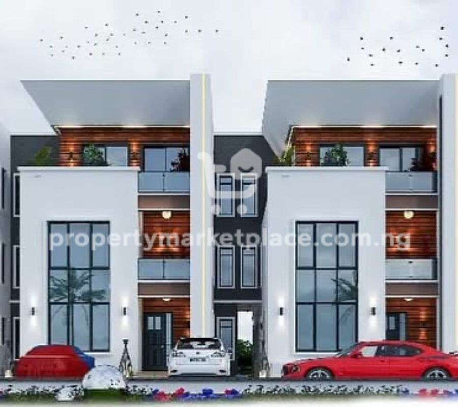 4 bedroom terrace duplex with Bq