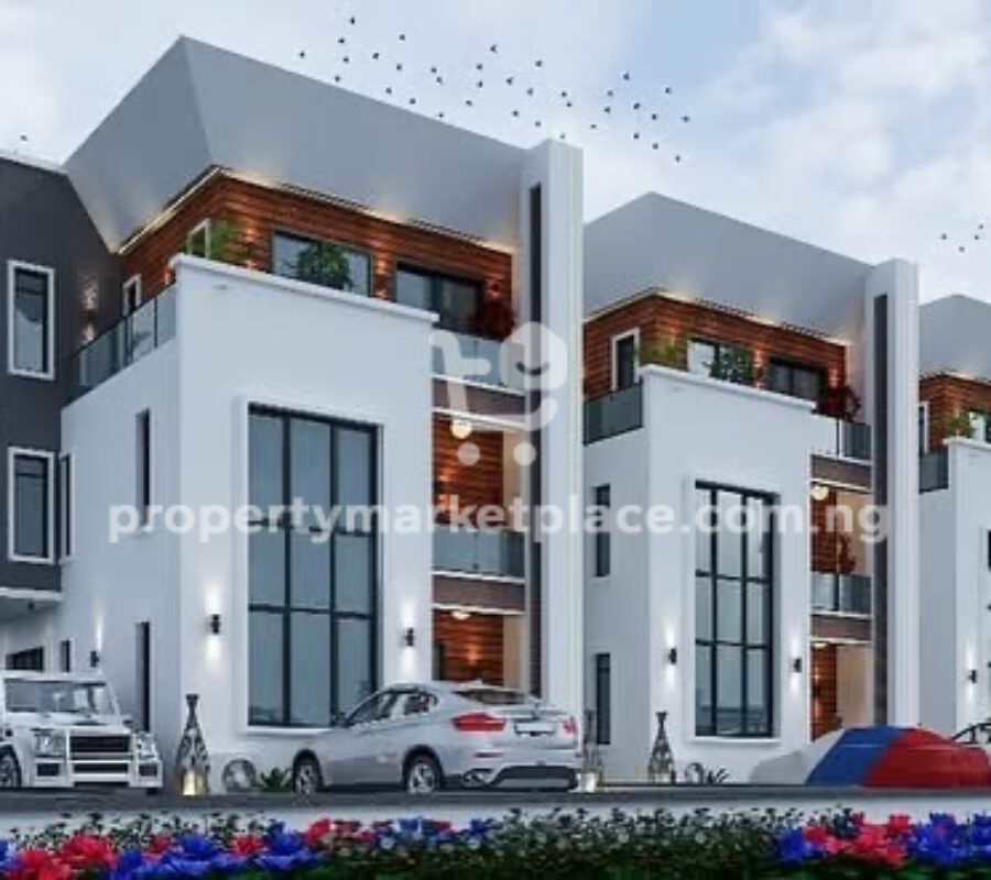 4 bedroom terrace duplex with Bq