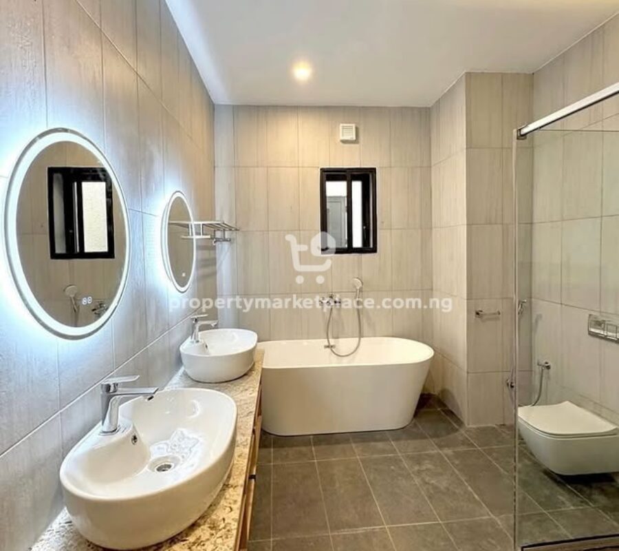 Superbly finished 4 bedroom terrace duplex with Bq