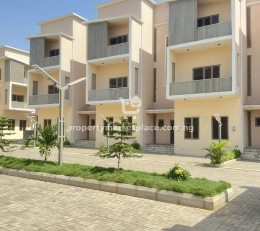 Superbly finished 4 bedroom terrace duplex with Bq