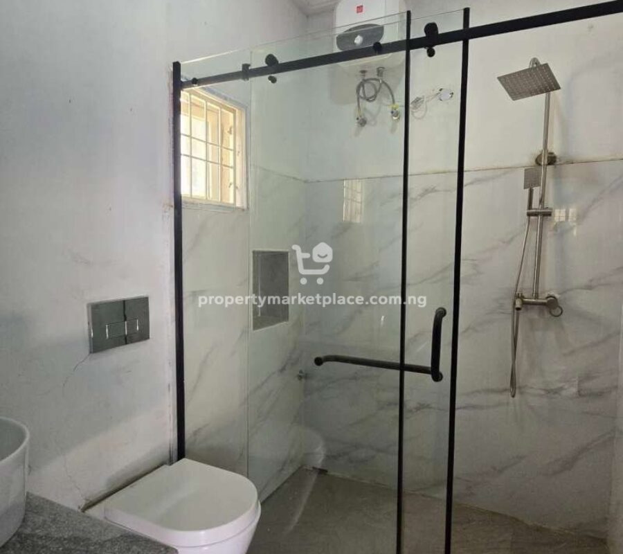 5 bedroom terrace duplex with a room boys quarters