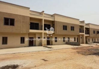 Solidly built and spacious 4 bedroom terrace duplex with Bq