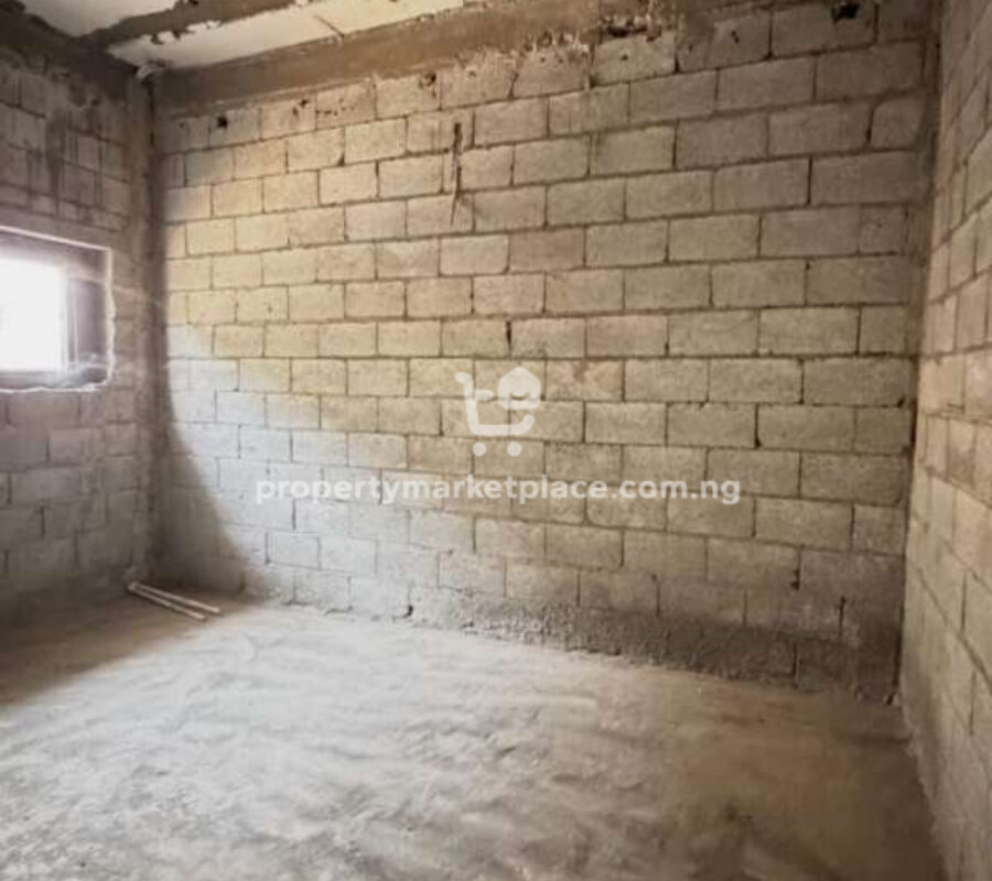 Solidly built and spacious 4 bedroom terrace duplex with Bq