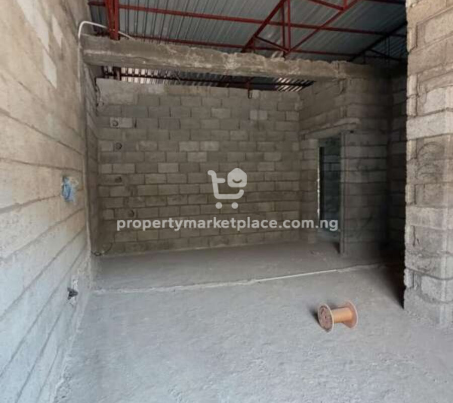 Solidly built and spacious 4 bedroom terrace duplex with Bq
