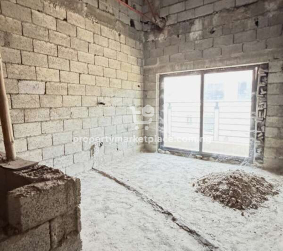 Solidly built and spacious 4 bedroom terrace duplex with Bq