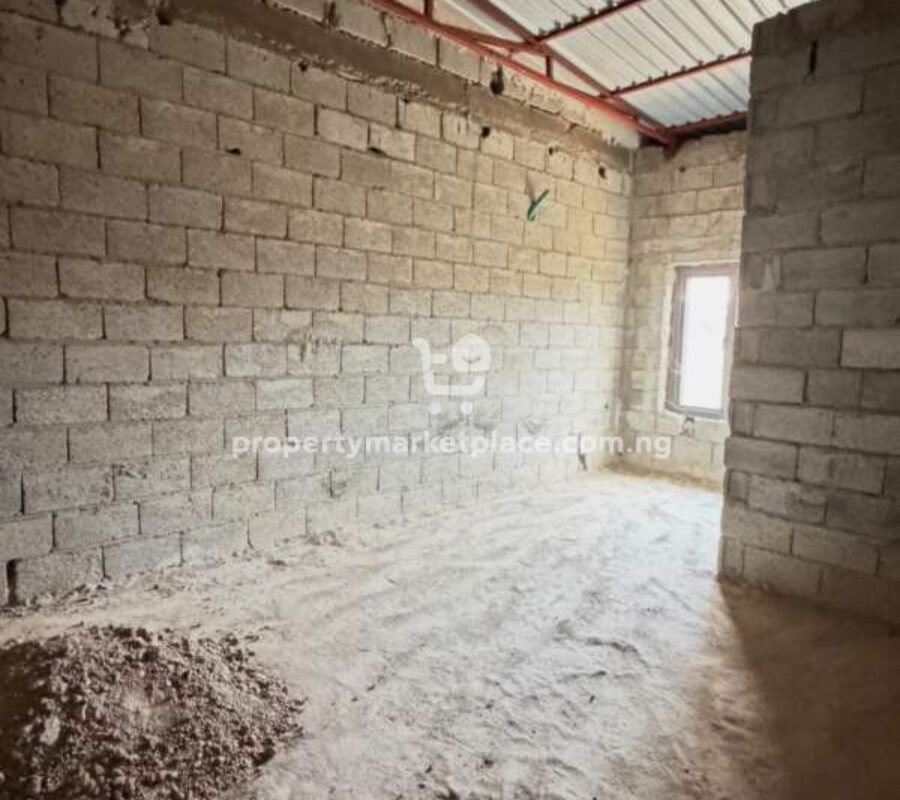 Solidly built and spacious 4 bedroom terrace duplex with Bq