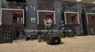 Tastefully finished 4 bedroom terrace duplex with a room Bq