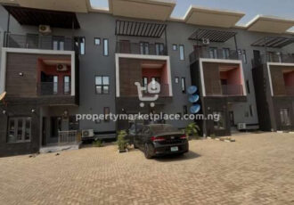 Tastefully finished 4 bedroom terrace duplex with a room Bq
