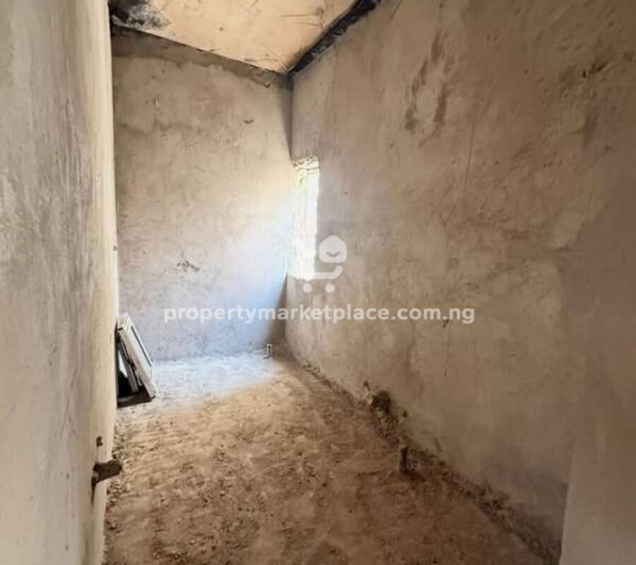 Solidly built 4 bedroom terrace duplex with a room Bq