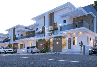 250sqm estate land for 4 bedroom semi-detached duplex