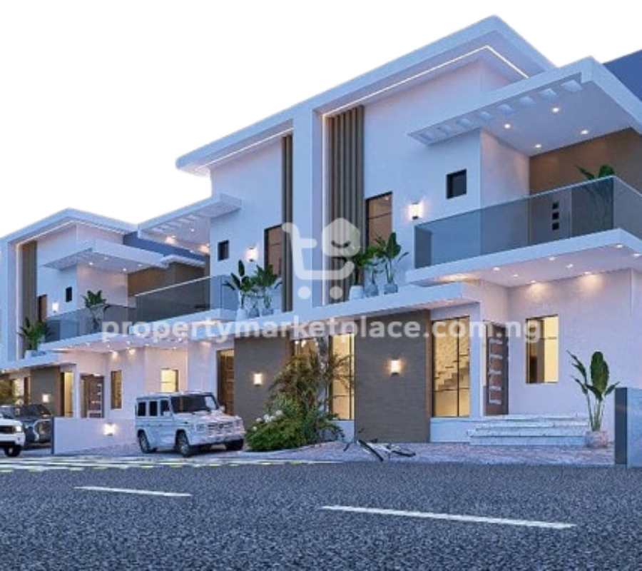 250sqm estate land for 4 bedroom semi-detached duplex