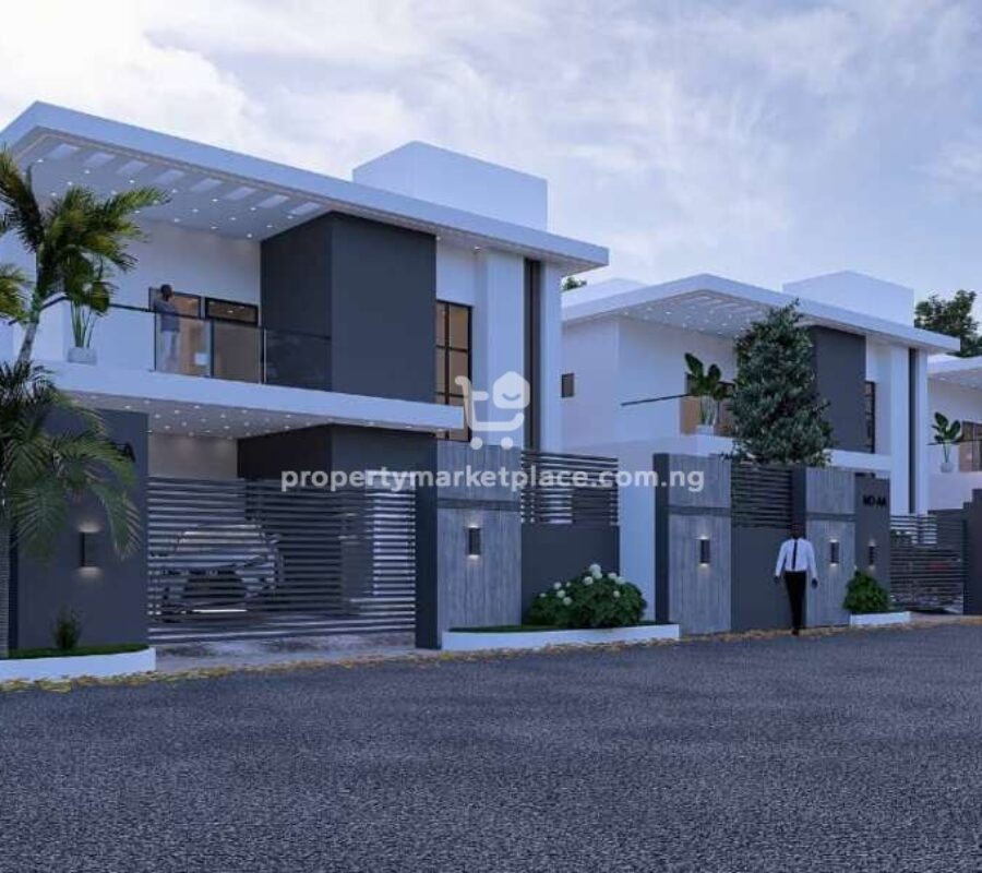 350sqm estate land for a 4 bedroom detached duplex