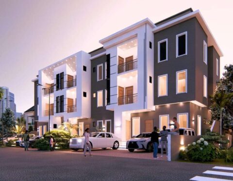 750 sqm estate land to build 6 units of 3 bedroom flats