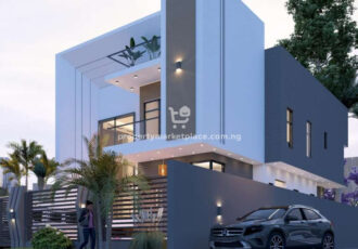 300 sqm estate land for a 4 bedroom detached duplex
