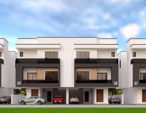 5 bedroom semi-detached duplex with Bq