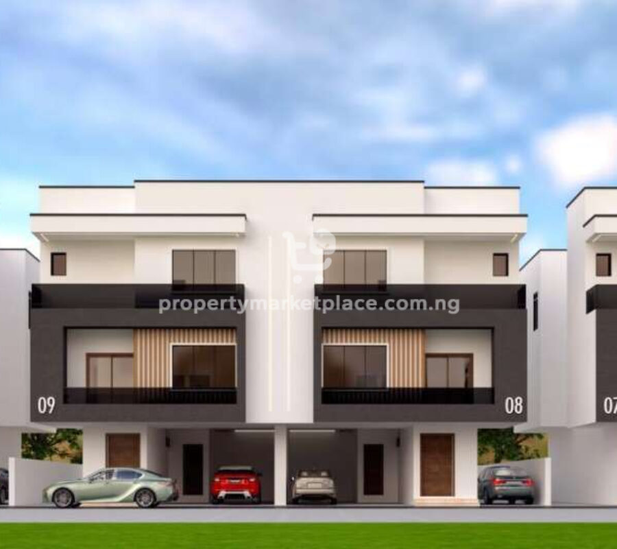 5 bedroom semi-detached duplex with Bq