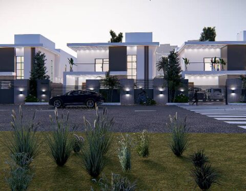 500 sqm estate land for 5 bedroom detached duplex at Addis city