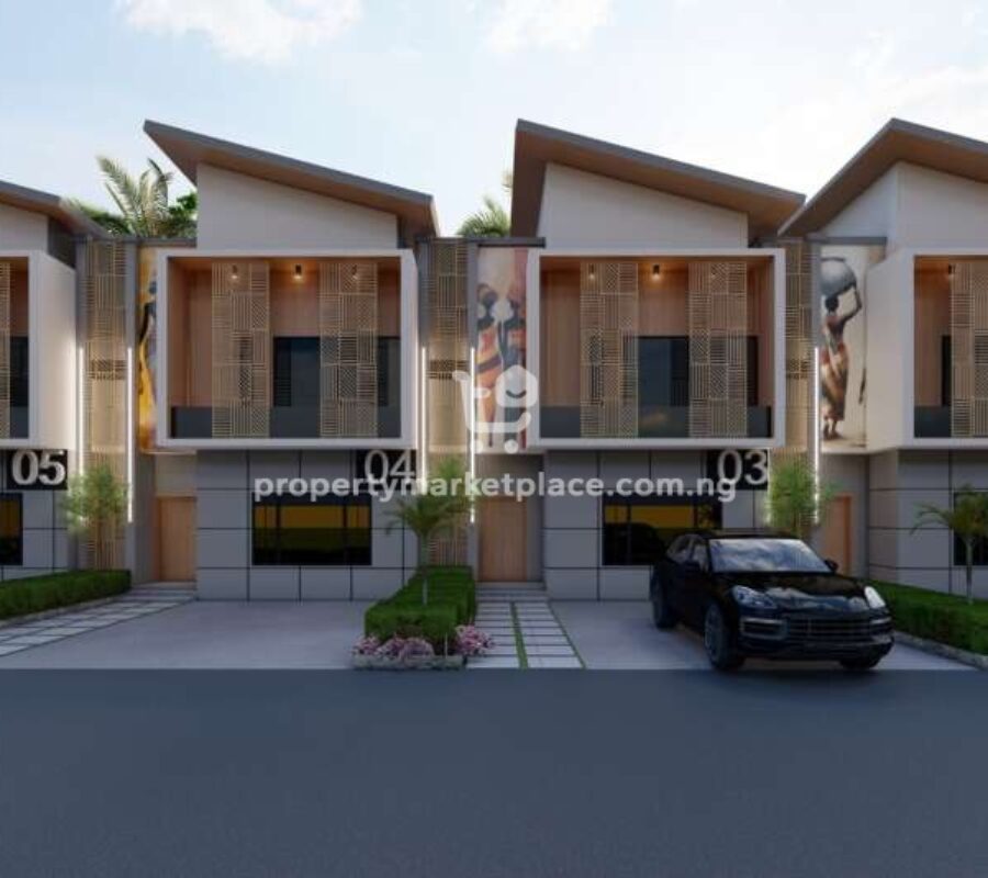 150sqm estate land for 3 bedroom terrace duplex – Da vinci estate