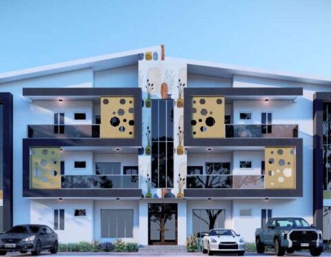 950sqm estate land for 6 units of 3 bedroom flats – Da vinci