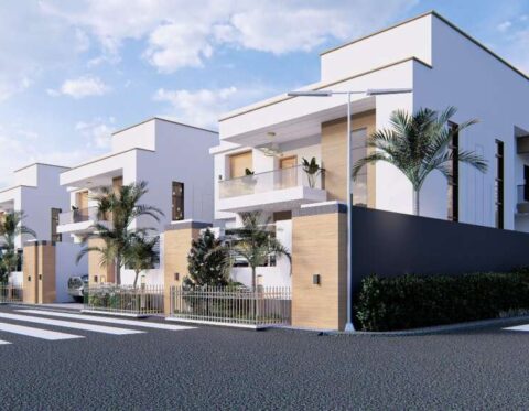 150 Sqm estate land for 2 bedroom terrace duplex – skyline city