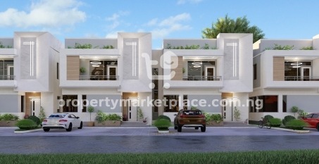 250 sqm estate land for 3 bedroom terrace duplex with Bq