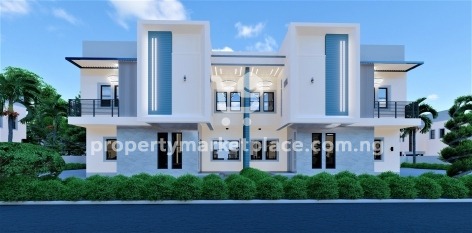 350sqm estate land for 4 bedroom semi-detached duplex