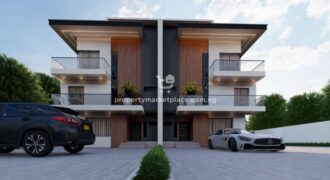 5 bedroom semi-detached duplex with Bq on 300sqm land