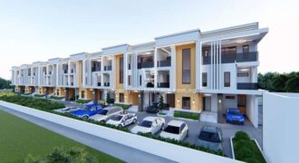 350 sqm estate land for a 4 bedroom terrace duplex with bq
