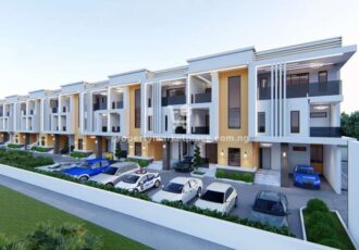 350 sqm estate land for a 4 bedroom terrace duplex with bq