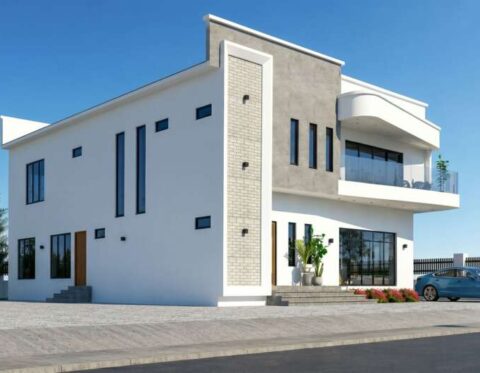 Estate land: 500sqm plot to build 5 bedroom detached