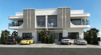 Estate land: 250sqm plot to build 4 bedroom semi-detached duplex
